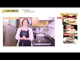 Recetas para Navidad sin horno - Cocina al Natural