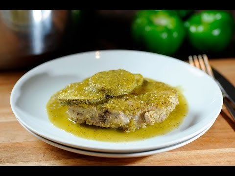 Chuletas de puerco en salsa verde - Receta fácil y rápida