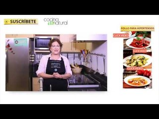 Recetas fáciles con pollo para hipertensos