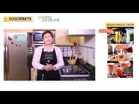 Recetas fáciles y rápidas de aguas frescas para el calor