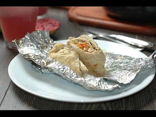 Pechuga de pollo rellena al vapor