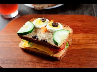 Sándwich de pollo con queso - Receta para niños