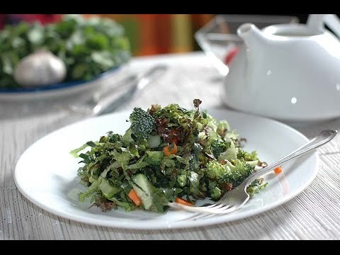 Ensalada de verduras crudas