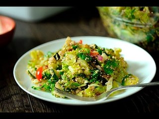 Ensalada de aguacate con quinoa