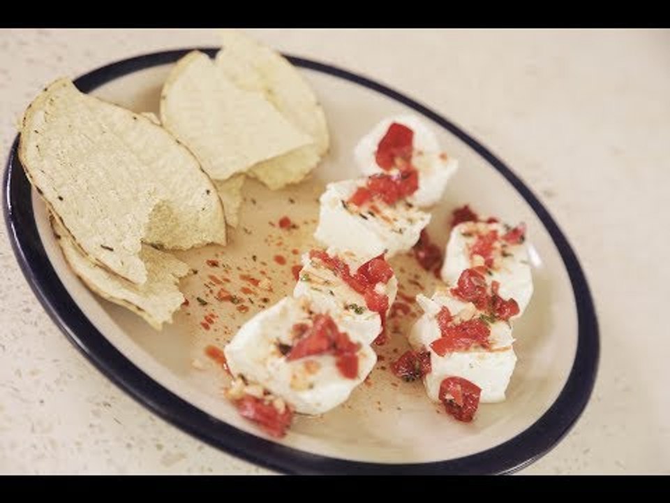 Queso de cabra a las finas hierbas