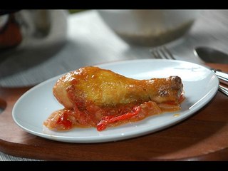 Pollo frito a la paprika