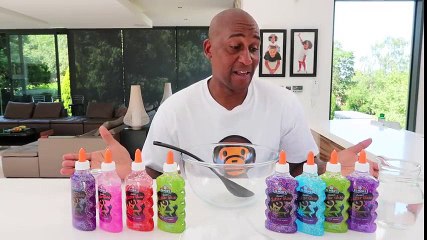 DADDY MAKES MUSHY PEAS SLIME!!