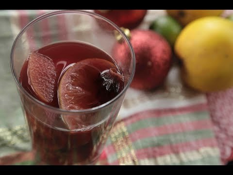 Ponche de cítricos con jamaica