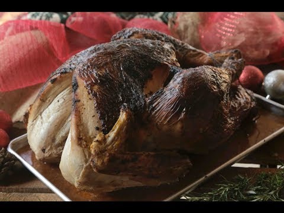 Pavo de Navidad al limón y pimienta - Lemon pepper turkey