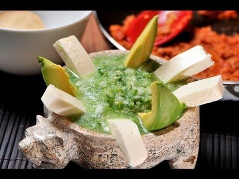 Menú para la cruda