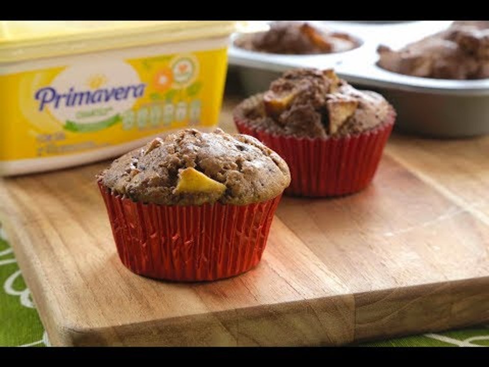 Tres cupcakes muy sabrosos