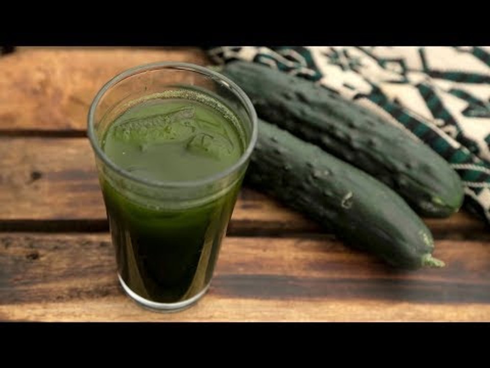Agua fresca de toronja con espinaca