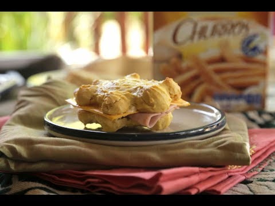 Tortuguitas de jamón y queso