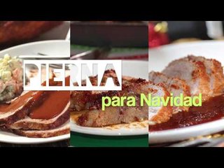 Recetas de pierna de puerco para Navidad