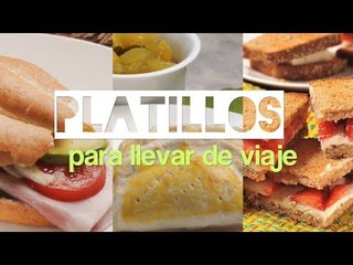 Platillos para llevar de viaje