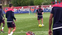 Pros - l'entrainement de ce mercredi 10 octobre en vidéo