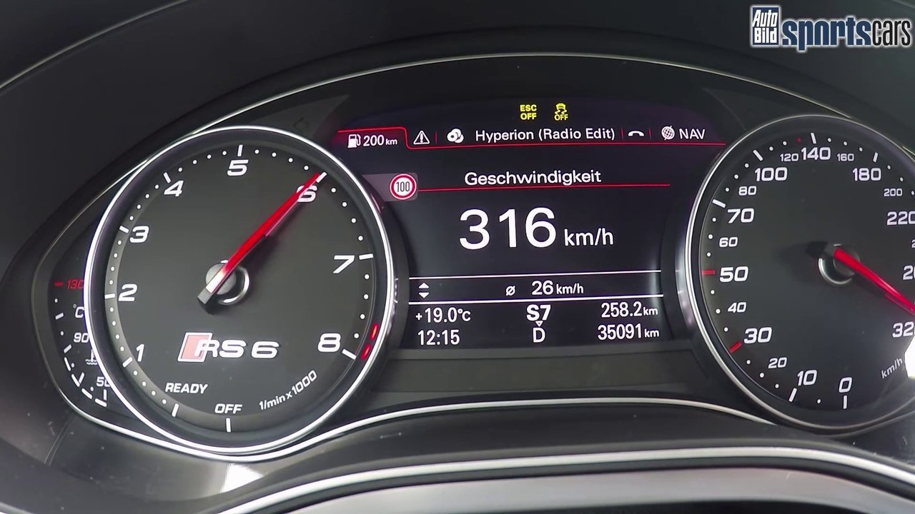 0-326 KM AUDİ RS6 - Papenburg 3000