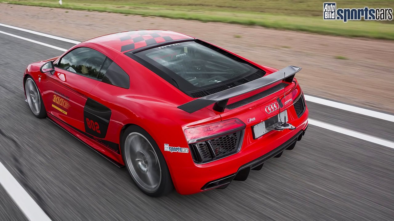 0-337 km/h  MTM R8 Supercharged