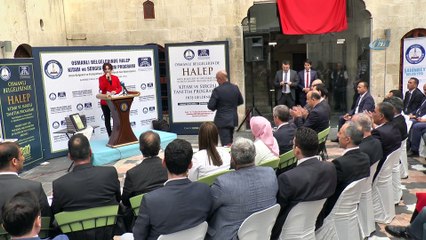 Osmanlı Belgelerinde Halep kitabını tanıtıldı