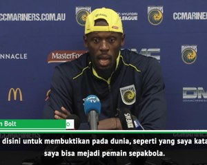 Download Video: Bolt Ingin Buktikan Pada Dunia Bahwa Dia Bisa Menjadi Pemain Sepakbola Usai Cetak Gol Debut