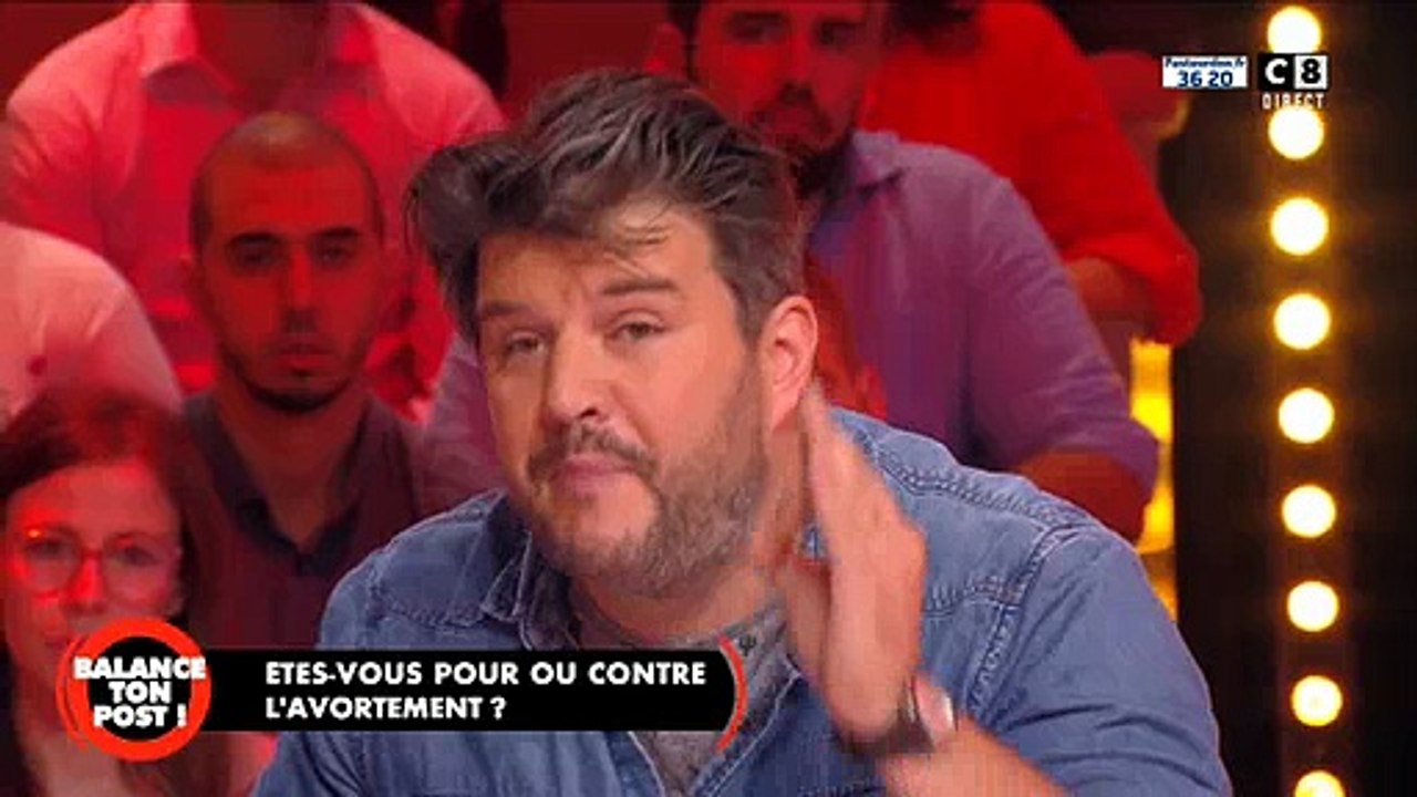 Accrochage hier soir sur le thème de l'avortement dans "Balance ton post" sur C8 - Regardez