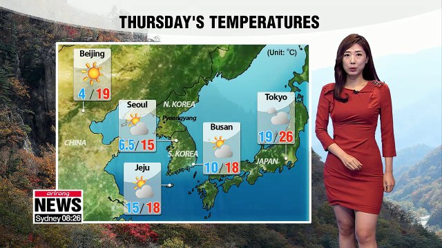 Big drop in morning lows, dress warmly _ 101118