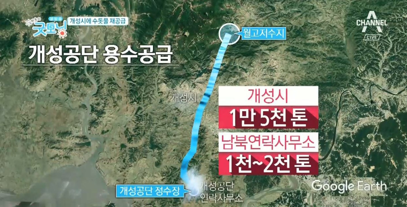 개성공단 정수장 재개