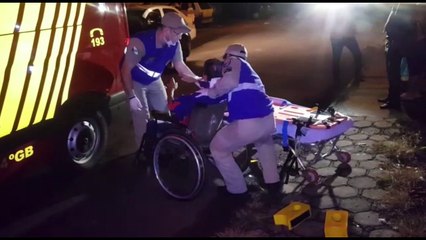 Cadeirante é agredido no Bairro Santa Cruz