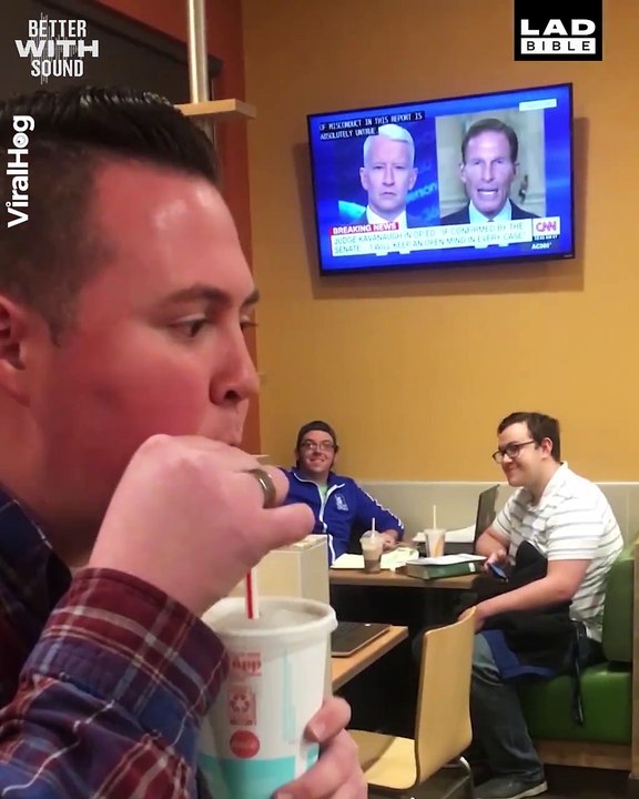 This lad's beatboxing had the whole restaurant captivated 