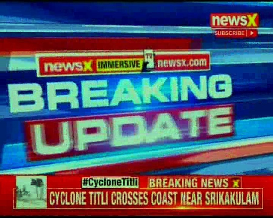 Cyclone titli hits Andhra Pradesh, heavy damage in North Andhra Pradesh
