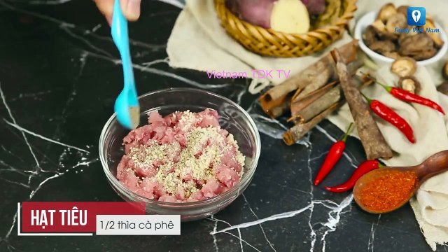 Hướng dẫn cách làm món BÁNH KHOAI KÉN NHÂN THỊT | Vietnam TDK TV