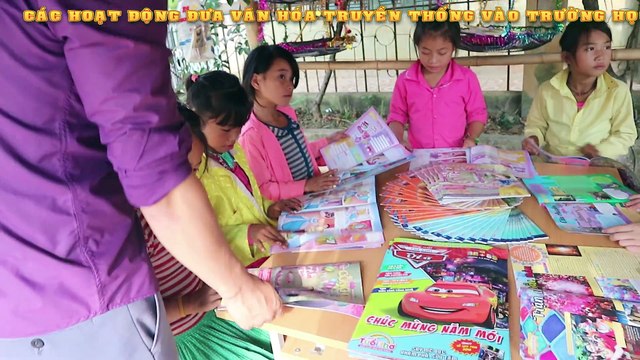 Đưa văn hóa truyền thống vào trường học - Trường PTDTBT TIỂU HỌC KHÂU VAI