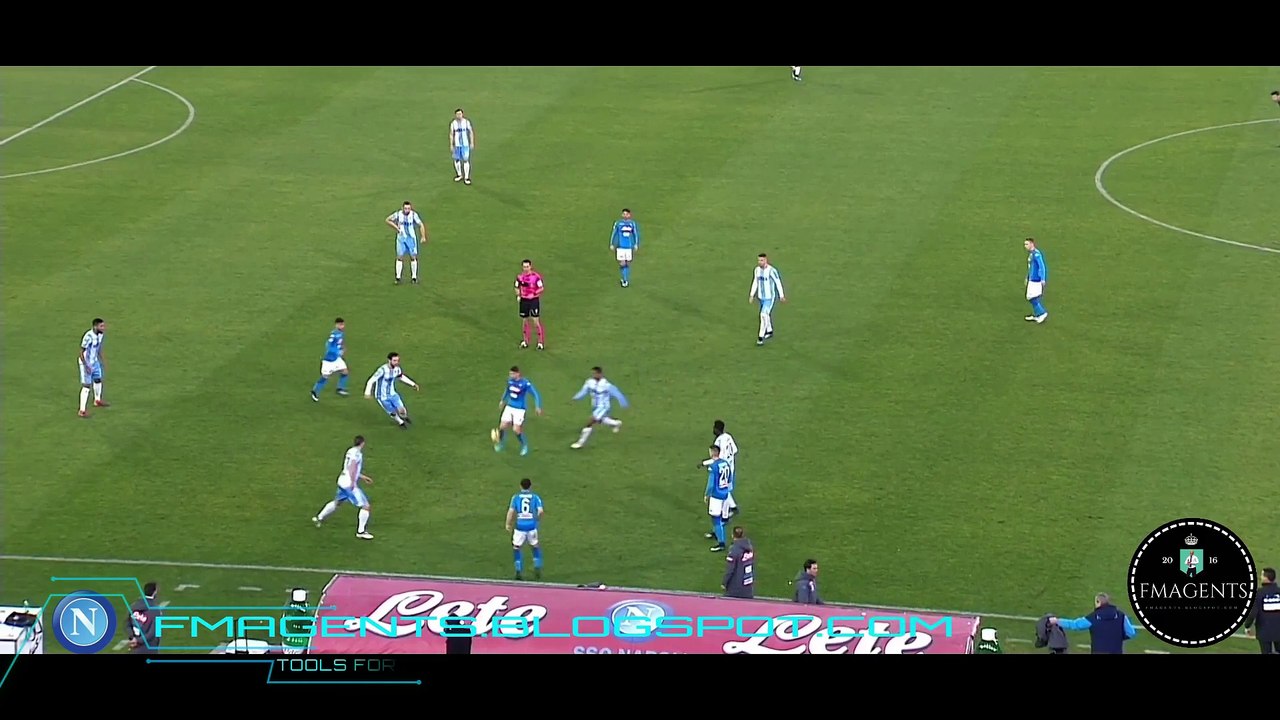 Maurizio Sarri: Throw In Plays (Napoli)