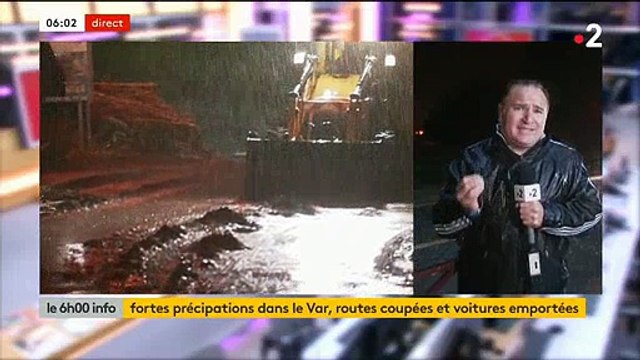 Intempéries : Très fortes pluies dans le Var cette nuit - 1 personne portée disparue et de gros dégâts -