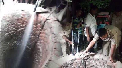 150 फिट कुएं में गिरे बुजुर्ग को बचाने गए दो युवक, तीनों की मौत ,एनडीआरएफ के रेस्कयू में निकला शव