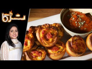 Pizza Roll Recipe by Chef Rida Aftab 10 May 2018
