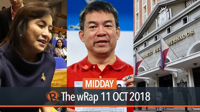 #PHVote2019, Pimentel files his COC, Leni Robredo | Midday wRap