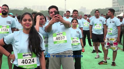 Walkathon Flag off by Shilpa Shetty,Sanya Malhotra & Rahul Bose