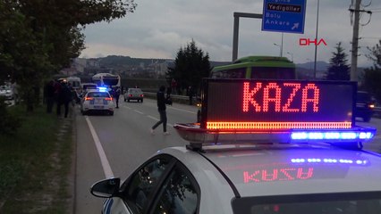Ortadan ikiye bölünen otomobilin sürücüsü öldü