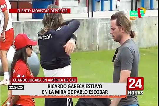 Ricardo Gareca habría estado en la mira del colombiano Pablo Escobar