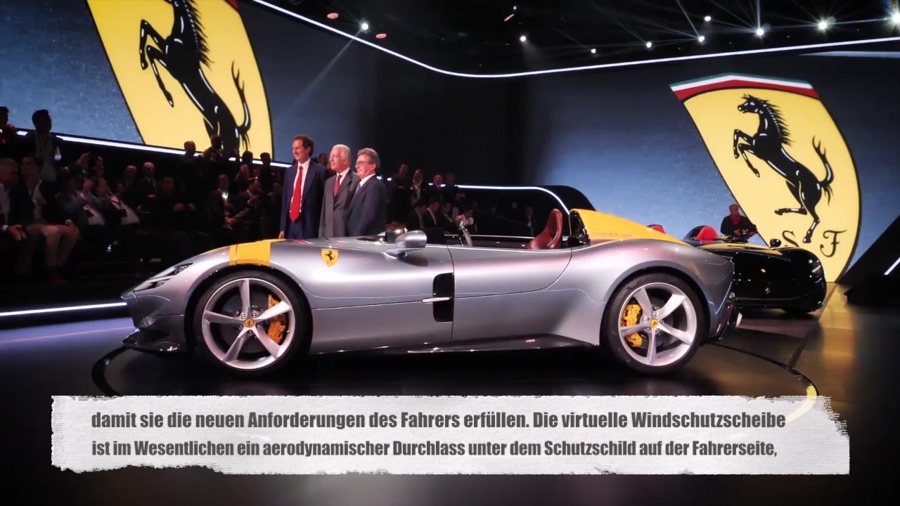 Die Ferrari Monza SP1 und SP2 Premiere