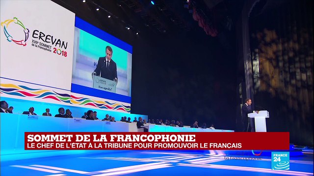 REPLAY - Discours d''Emmanuel Macron au sommet de la Francophonie