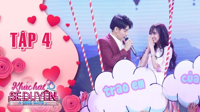 Khúc hát se duyên -tập 4- Tino Hữu Thắng đem khinh khí cầu lên sân khấu tỏ tình Thúy Chi