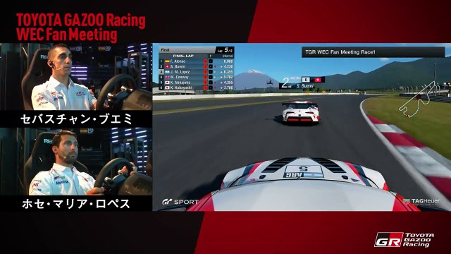 Victoria virtual de Fernando Alonso en Fuji