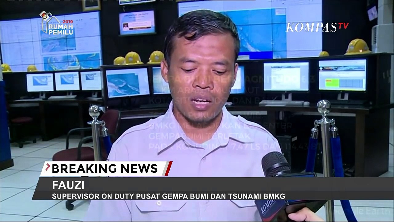 Gempa Situbondo Bermagnitudo 6,3, Tidak Berpotensi Tsunami