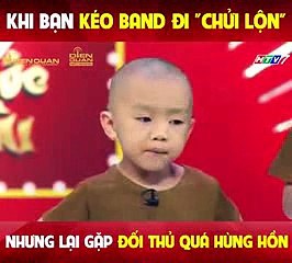 5 chú tiểu dễ thương chửi lộn- Thách thức danh hài-