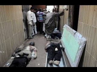 لحظة تعرف والد قتيل بانفجار أمن القاهرة على جثة ابنه