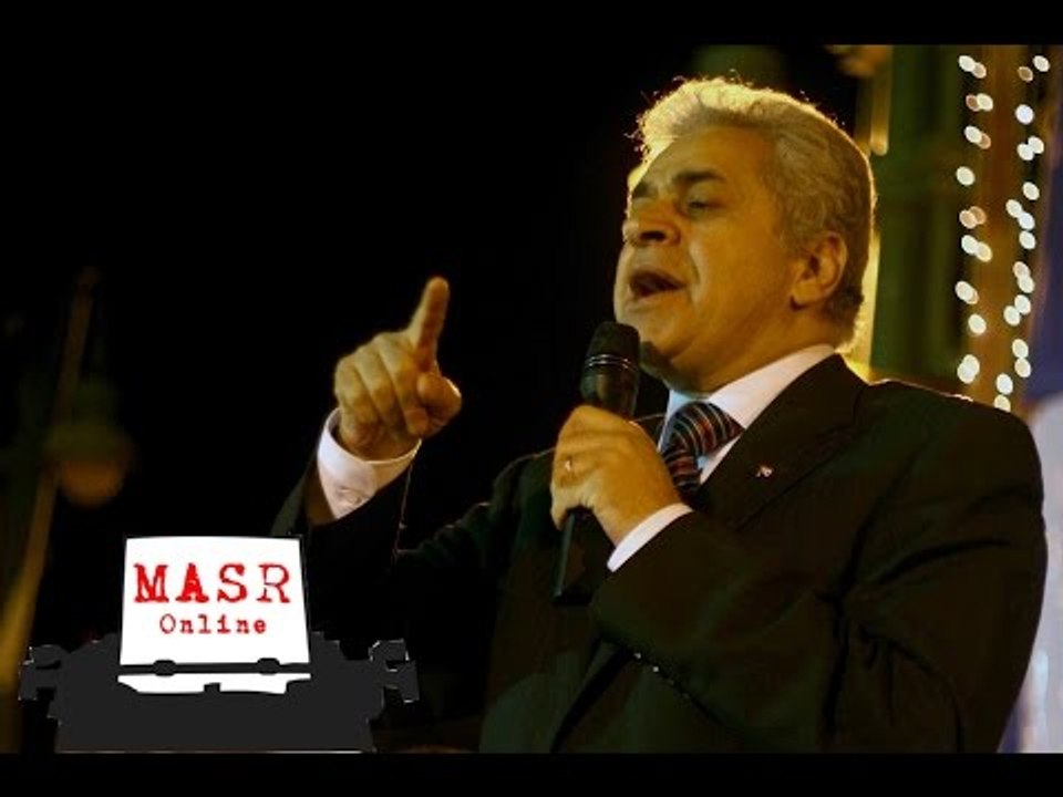 حمدين صباحى لا يوجد غيرى  مرشح للرئاسة حتى هذه اللحظة