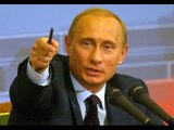 رد الرئيس الروسى بوتين على صحفي و شوفوا رد الفعل على وش إللي قاعد جنبه