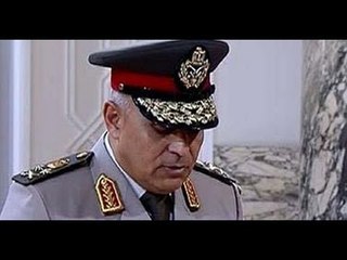 الفريق صدقى صبحى يحلف اليمين امام الرئيس السيسى